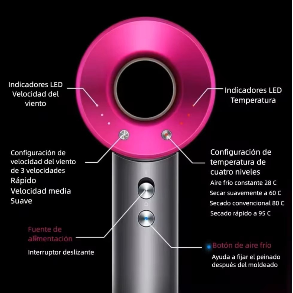 QORII | Secador Iónico profesional 5 en 1