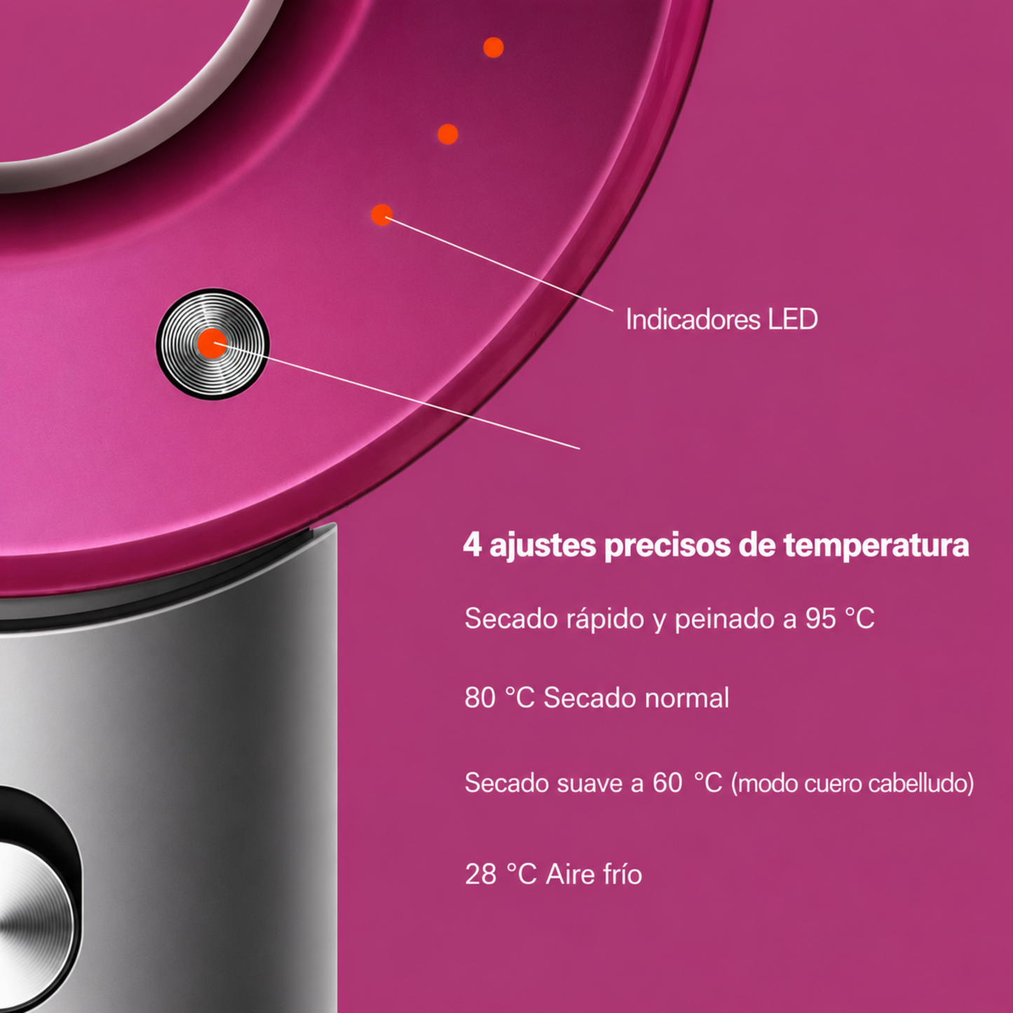 QORII | Secador Iónico Profesional tipo Dyson